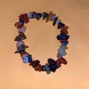 Chakra Crystal Chip Bracelet
